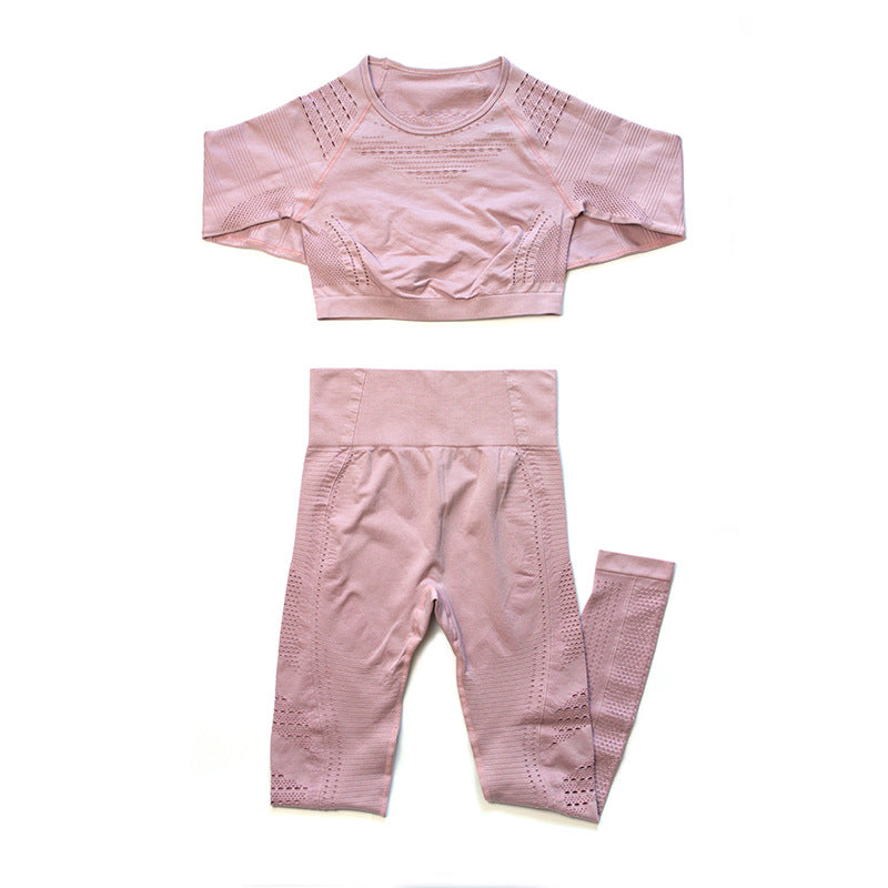 Conjunto Deportivo Mujer Premium – Top Corto y Leggings