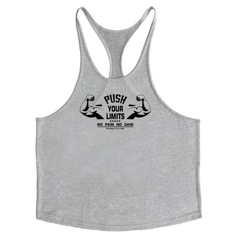 Tank Top Deportivo – Corte Stringer “Push Your Limits”