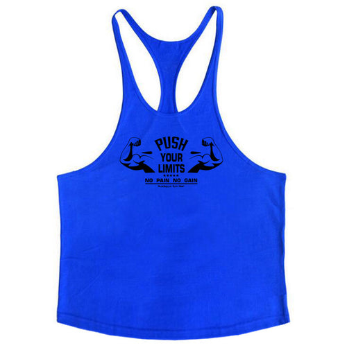 Tank Top Deportivo – Corte Stringer “Push Your Limits”